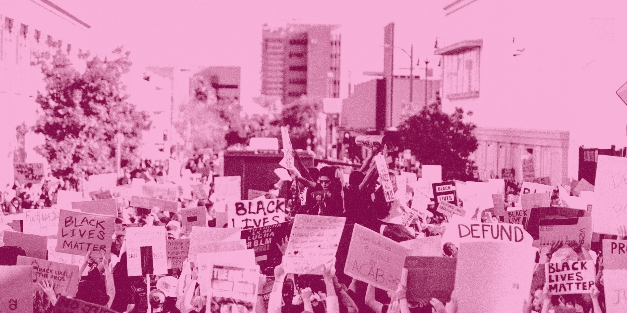 Protest image from Hopeful Monsters report.
